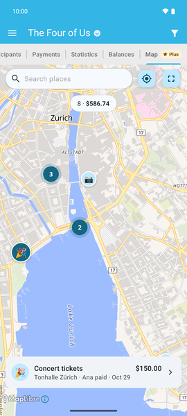 Group map